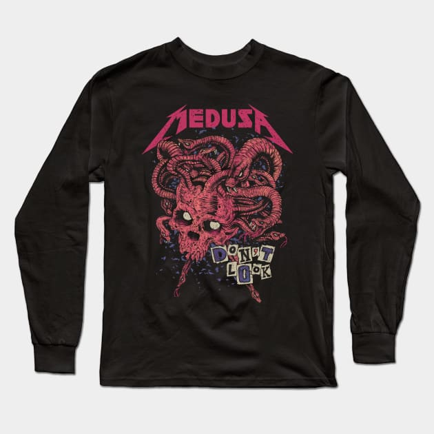 "MEDUSA" Long Sleeve T-Shirt by joeyjamesartworx